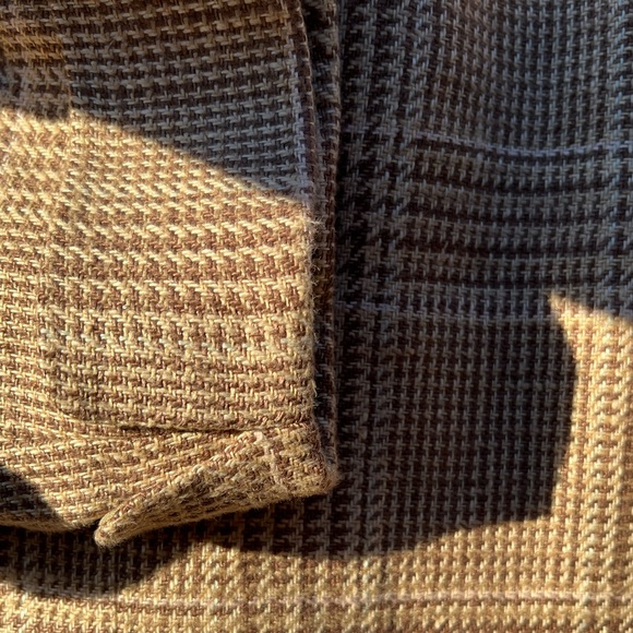 Lauren by Ralph Lauren Cream & Brown Blazer - Picture 3 of 4